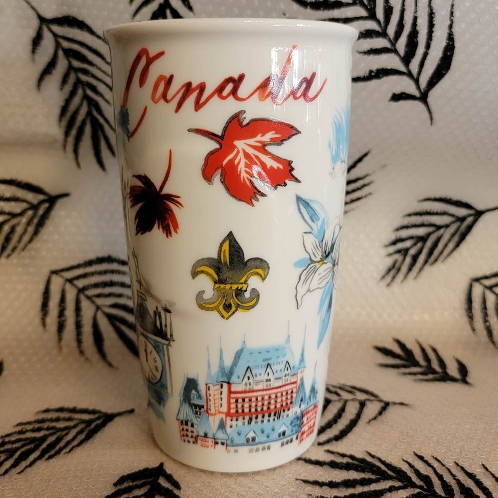 RARE STARBUCKS CANADA CERAMIC MUG